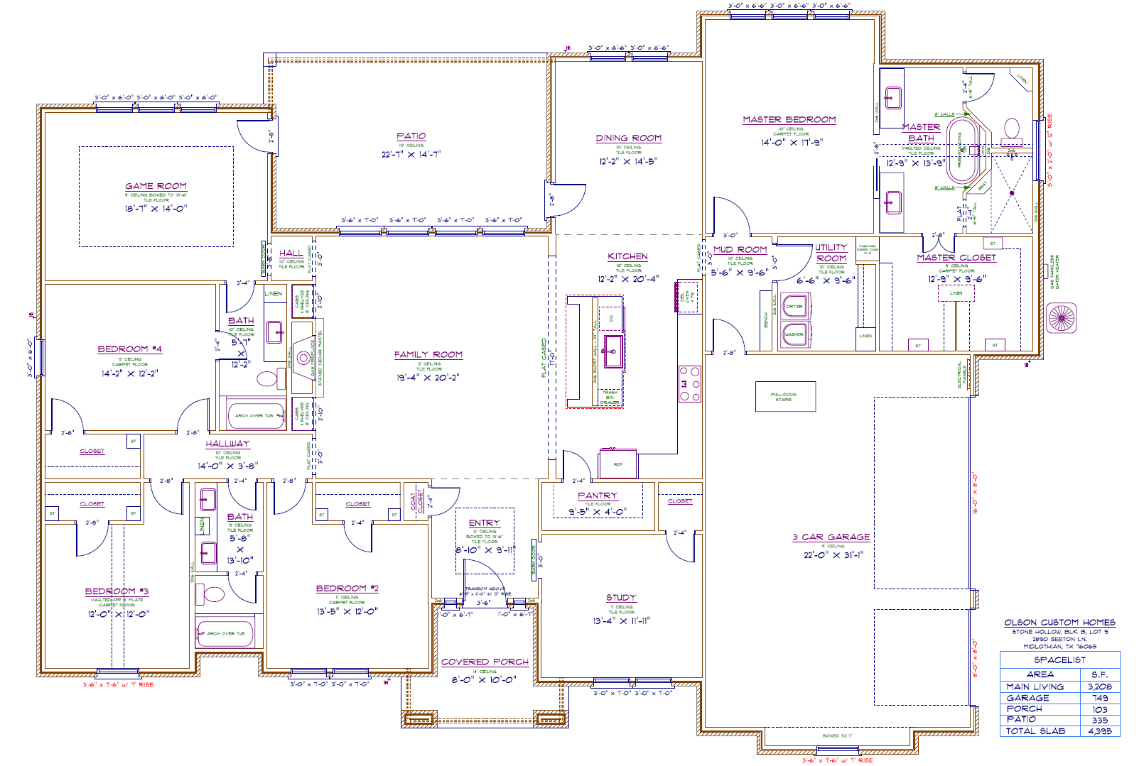2890 Seeton Ln - Portfolio Floorplan
