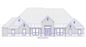 6220 McChesney Dr - Front Elevation PORT