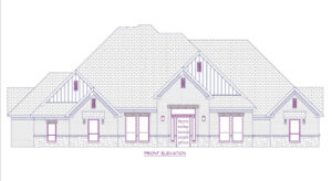1380 Carroll Moran (Spec) Front Elevation PORT