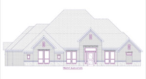 7631 Woodstream Front Elevation PORT