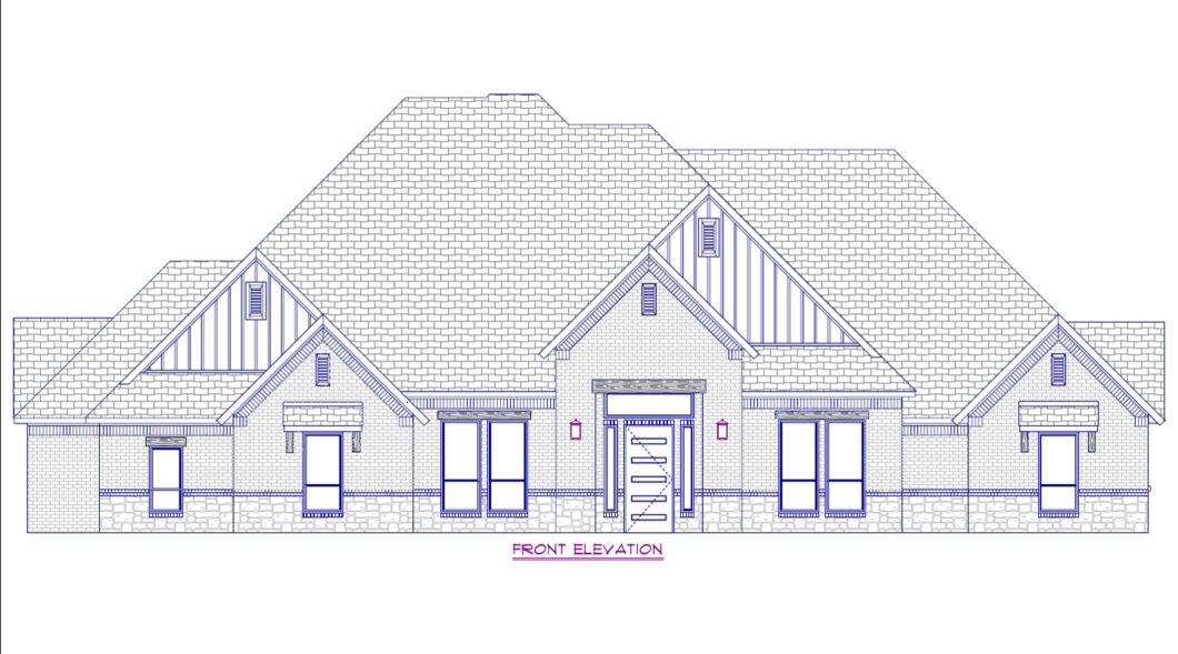 1020 Poppie Ln - Front Elevation