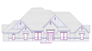 1020 Poppie Ln - Front Elevation